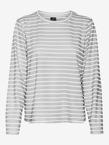 Vero Moda VMALMA Topp -Light Grey Melange - 10323382