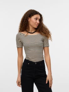 Vero Moda VMFIONA Topp -Birch - 10323420