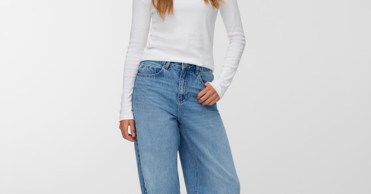 Vmctessa taille haute mom fit jeans jean mom dark blue denim Vero Moda Vmctessa taille haute mom fit jeans jean mom dark blue denim Vero Moda