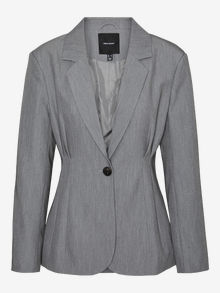Vero Moda VMVIKA Blazer -Medium Grey Melange - 10323449