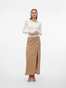 Vero Moda VMLIVA Vita alta Gonna lunga -Silver Mink - 10323463