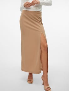Vero Moda VMLIVA Vita alta Gonna lunga -Silver Mink - 10323463