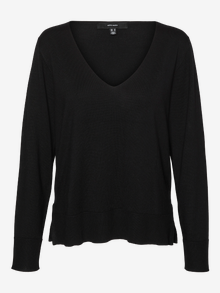 Vero Moda VMCSILJE Neulepuserot -Black - 10323468