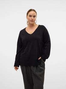 Vero Moda VMCSILJE Neulepuserot -Black - 10323468
