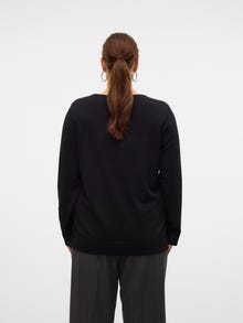 Vero Moda VMCSILJE Neulepuserot -Black - 10323468