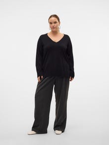 Vero Moda VMCSILJE Neulepuserot -Black - 10323468