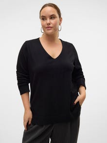 Vero Moda VMCSILJE Neulepuserot -Black - 10323468