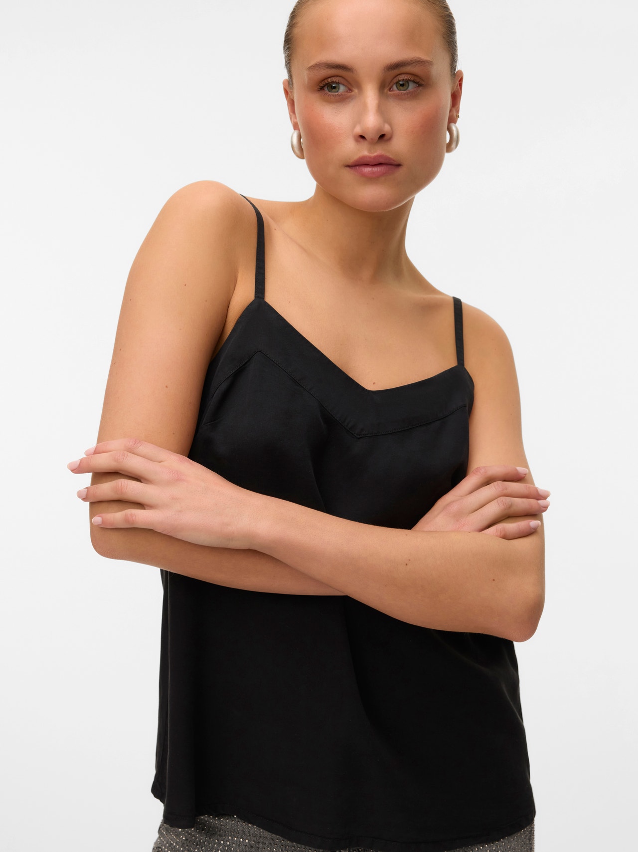 Vero Moda VMBREE Top -Black Denim - 10323558