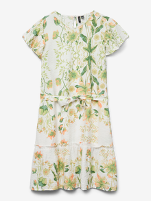 Vero Moda VMJOSIE Kurzes Kleid -Cloud Dancer - 10323624