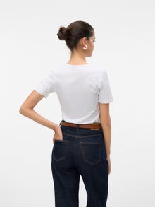 Vero Moda VMLULU T-shirts -Bright White - 10323755
