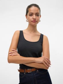 Vero Moda VMLULU Tank-Top -Dark Grey Melange - 10323756
