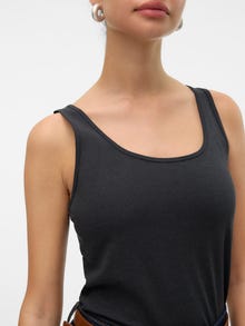 Vero Moda VMLULU Tank-Top -Dark Grey Melange - 10323756