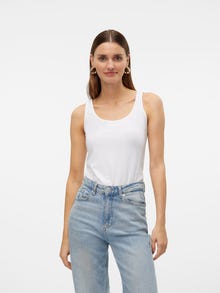 Vero Moda VMLULU Tank-Top -Bright White - 10323756