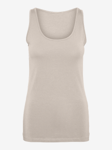 Vero Moda VMLULU Tank-Top -Pumice Stone - 10323756