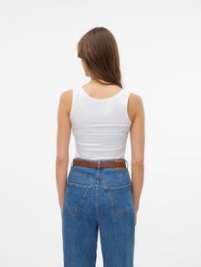 Vero Moda VMLULU Tanktop -Bright White - 10323757