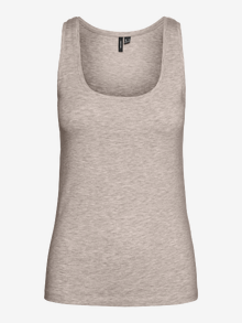 Vero Moda VMLULU Tanktop -Silver Gray - 10323757