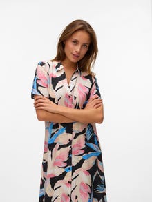 Vero Moda VMJOSIE Ilga suknelė -Black - 10323764