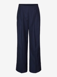 Vero Moda VMHAILEY Wysoka talia Spodnie -Navy Blazer - 10323772