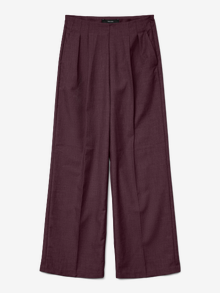 Vero Moda VMHAILEY Wysoka talia Spodnie -Winetasting - 10323772