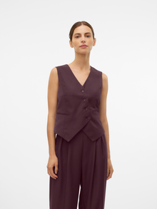 Vero Moda VMHAILEY Prilagojen teliran suknjič -Winetasting - 10323773