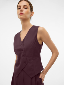 Vero Moda VMHAILEY Prilagojen teliran suknjič -Winetasting - 10323773