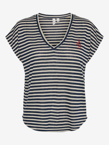 Vero Moda VMVATJA T-Shirt -Navy Blazer - 10323792