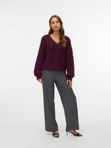 Vero Moda VMDREAM Megztinis -Winetasting - 10323818