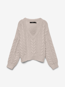 Vero Moda VMDREAM Pullover -Silver Gray - 10323818