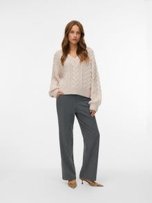 Vero Moda VMDREAM Sweter -Silver Gray - 10323818