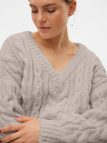Vero Moda VMDREAM Pullover -Silver Gray - 10323818