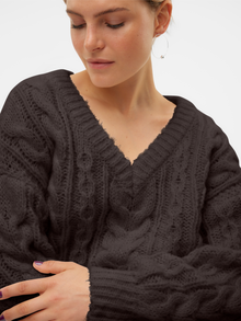 Vero Moda VMDREAM Pullover -Chocolate Torte - 10323818