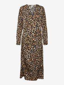 Vero Moda VMVERENA Long dress -Tigers Eye - 10323869
