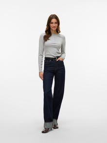 Vero Moda AWZADIE Top -Light Grey Melange - 10324003