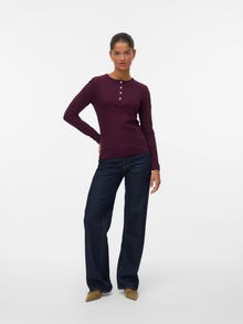 Vero Moda AWZADIE Topp -Winetasting - 10324003