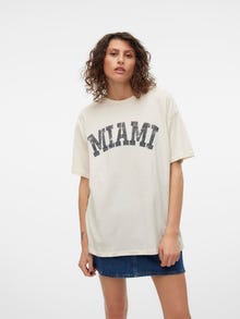 Vero Moda VMLISA T-Shirt -Birch - 10324005