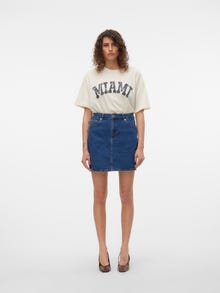 Vero Moda VMLISA T-Shirt -Birch - 10324005