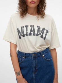 Vero Moda VMLISA T-Shirt -Birch - 10324005