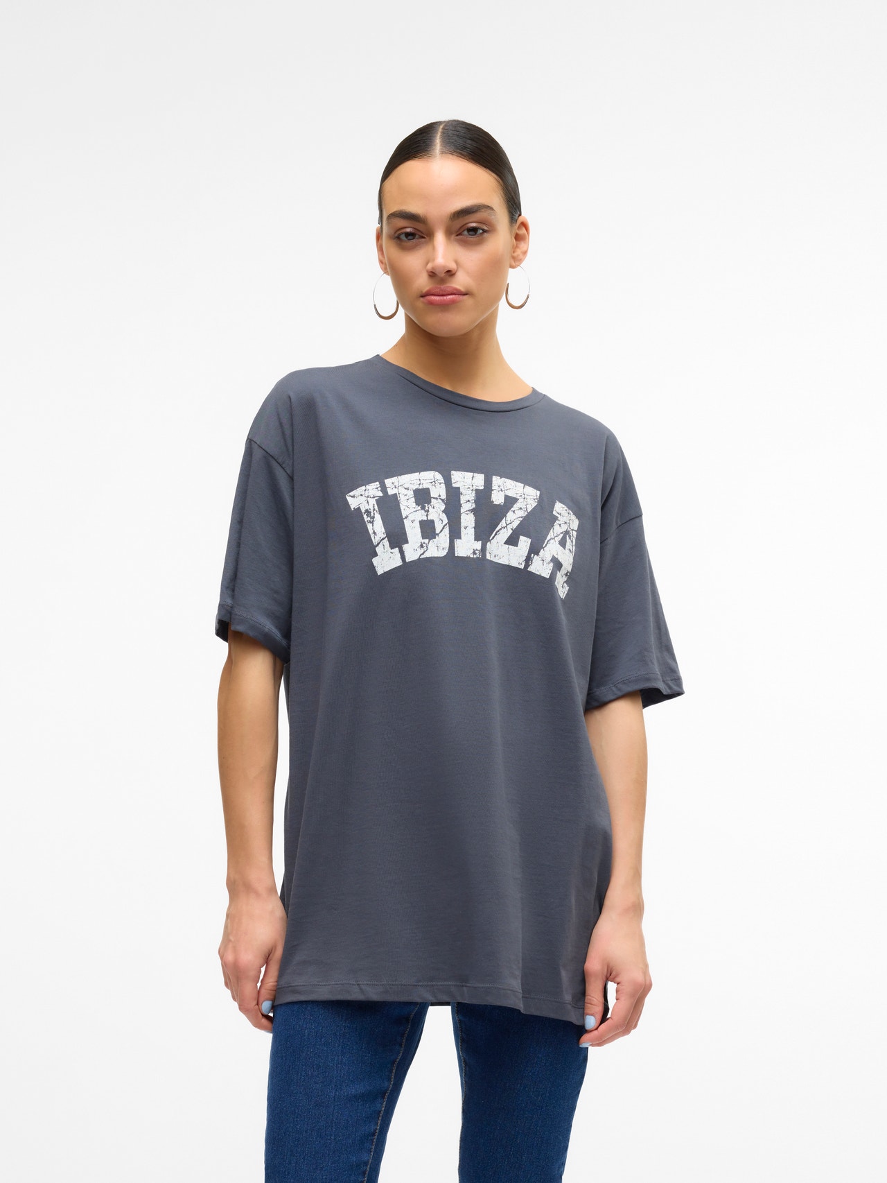Vero Moda VMLISA T-Shirt -Asphalt - 10324005