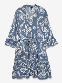 Vero Moda VMZANA Kurzes Kleid -China Blue - 10324021