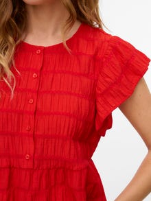 Vero Moda VMERMA Tops -High Risk Red - 10324025