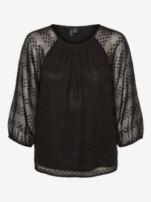 Vero Moda VMJUTTA Top -Black - 10324030