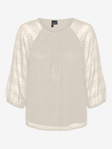 Vero Moda VMJUTTA Top -Birch - 10324030