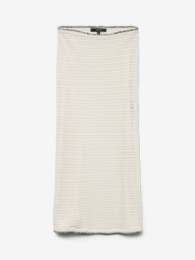 Vero Moda VMAGNES Mid waist Long skirt -Sand Dollar - 10324064