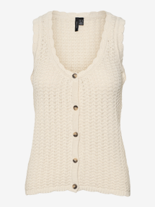 Vero Moda VMMILLE Tank-Top -Birch - 10324092