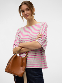 Vero Moda VMHOLLY Marškinėliai -Silver Lining - 10324110