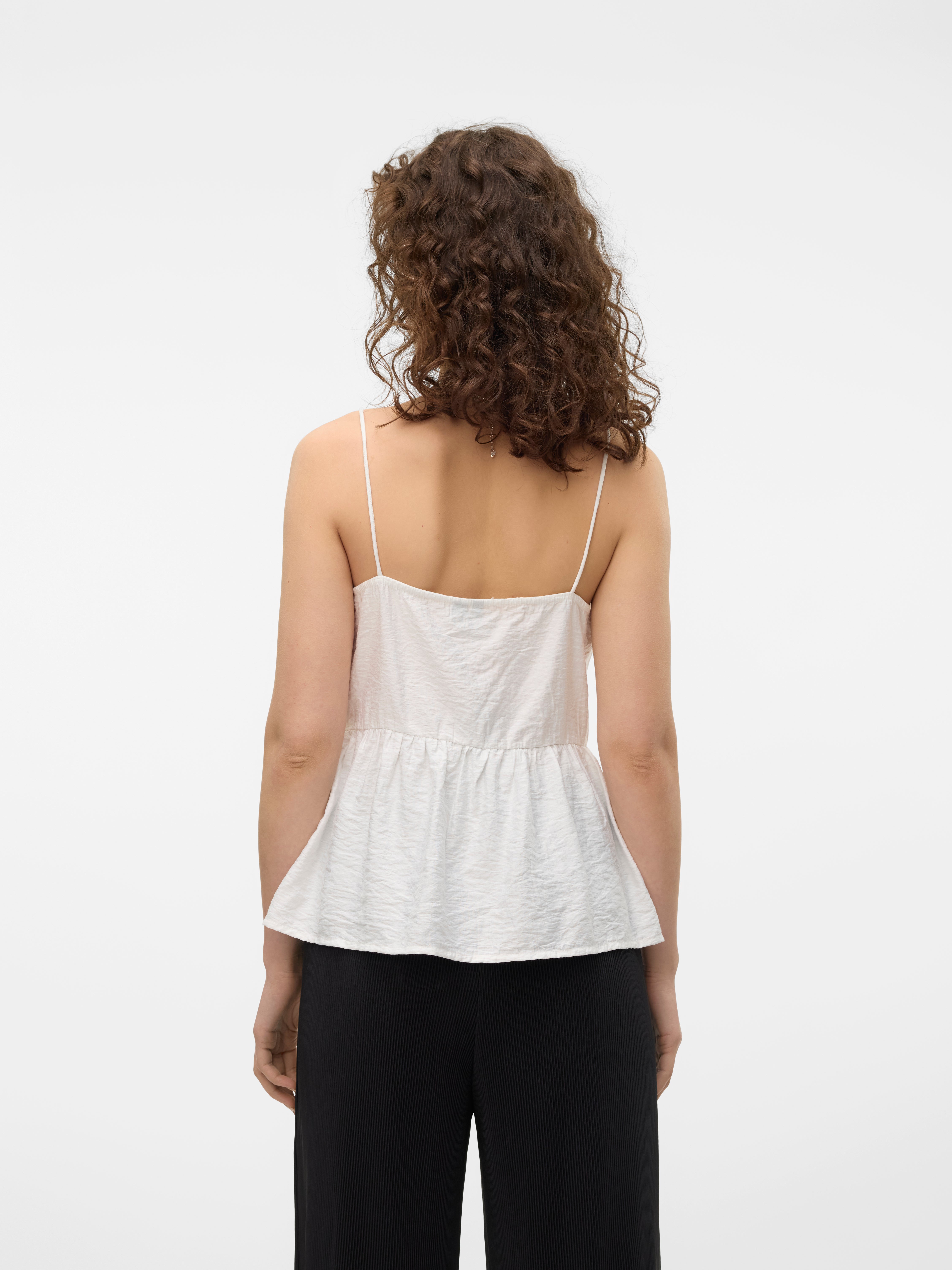 VMWICKY Top White Clear Vero Moda