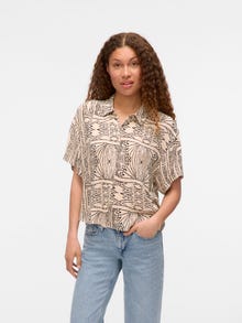 Vero Moda VMMENNY Shirt -Oatmeal - 10324137