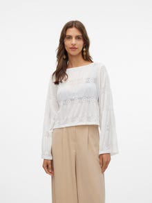 Vero Moda VMLUNA Top -Snow White - 10324199