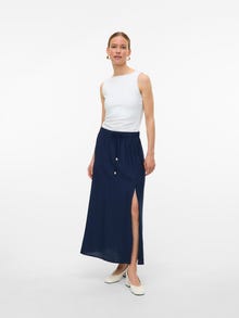 Vero Moda VMPALINA Hohe Taille Langer Rock -Navy Blazer - 10324287