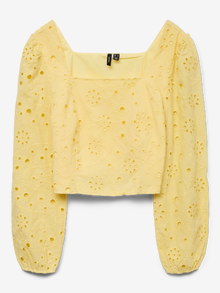 Vero Moda VMPANILLE Top -Pale Banana - 10324291